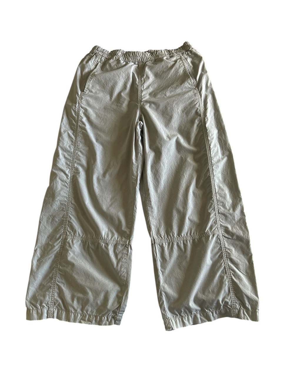 Anthropologie Pilcro Relaxed Jacquard Pull On Barrel Leg Pant
